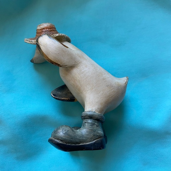 Vintage TII Collection Handcrafted Resin Garden Duck Figurine CA - Picture 12 of 13